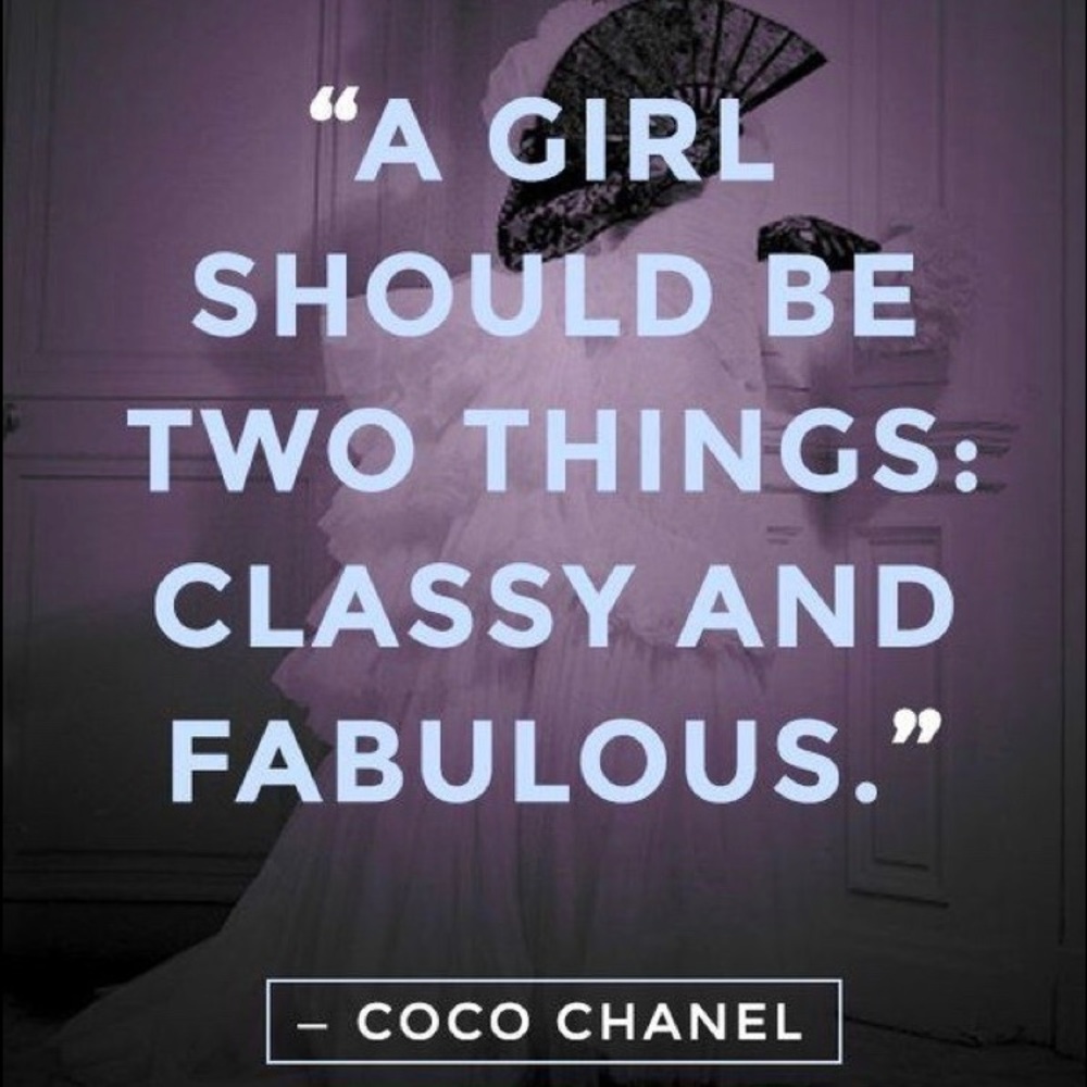 #Chanelquotes